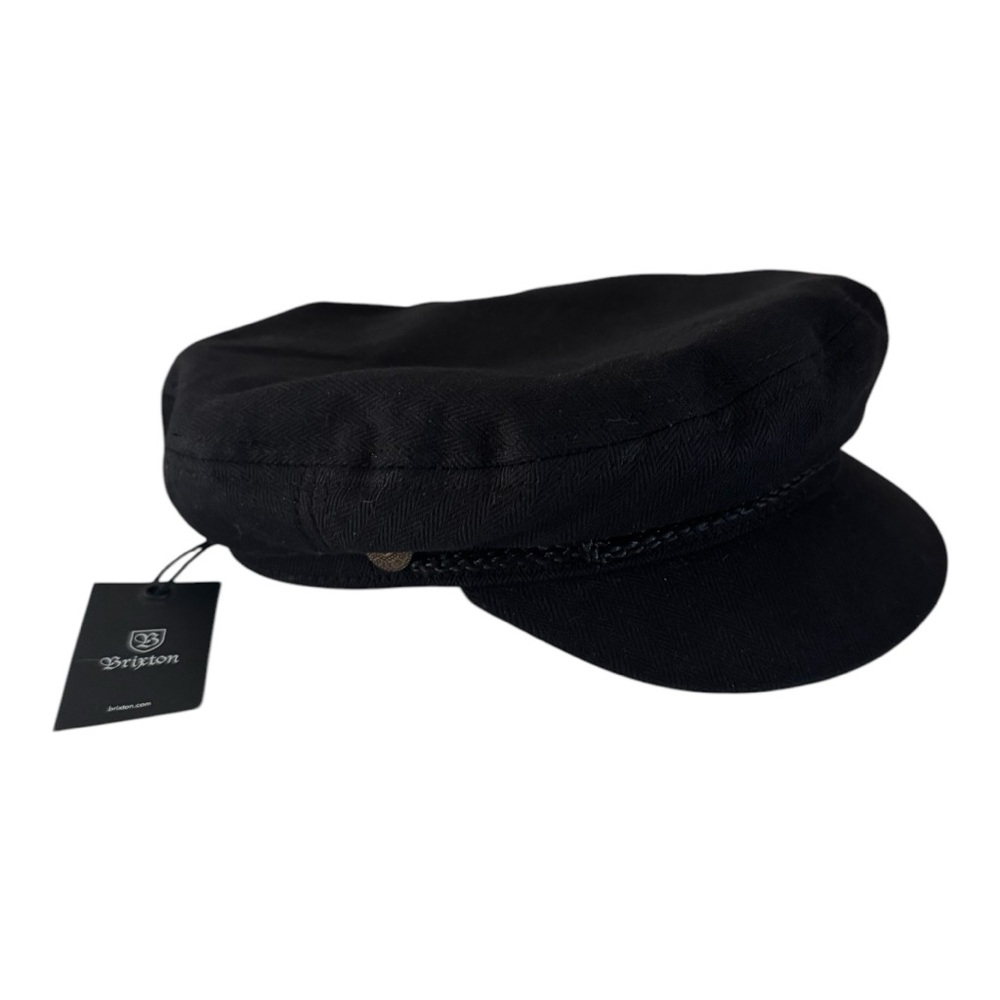 BRIXTON Black Fiddler Cap Size Small NWT Urban Outfitters UO